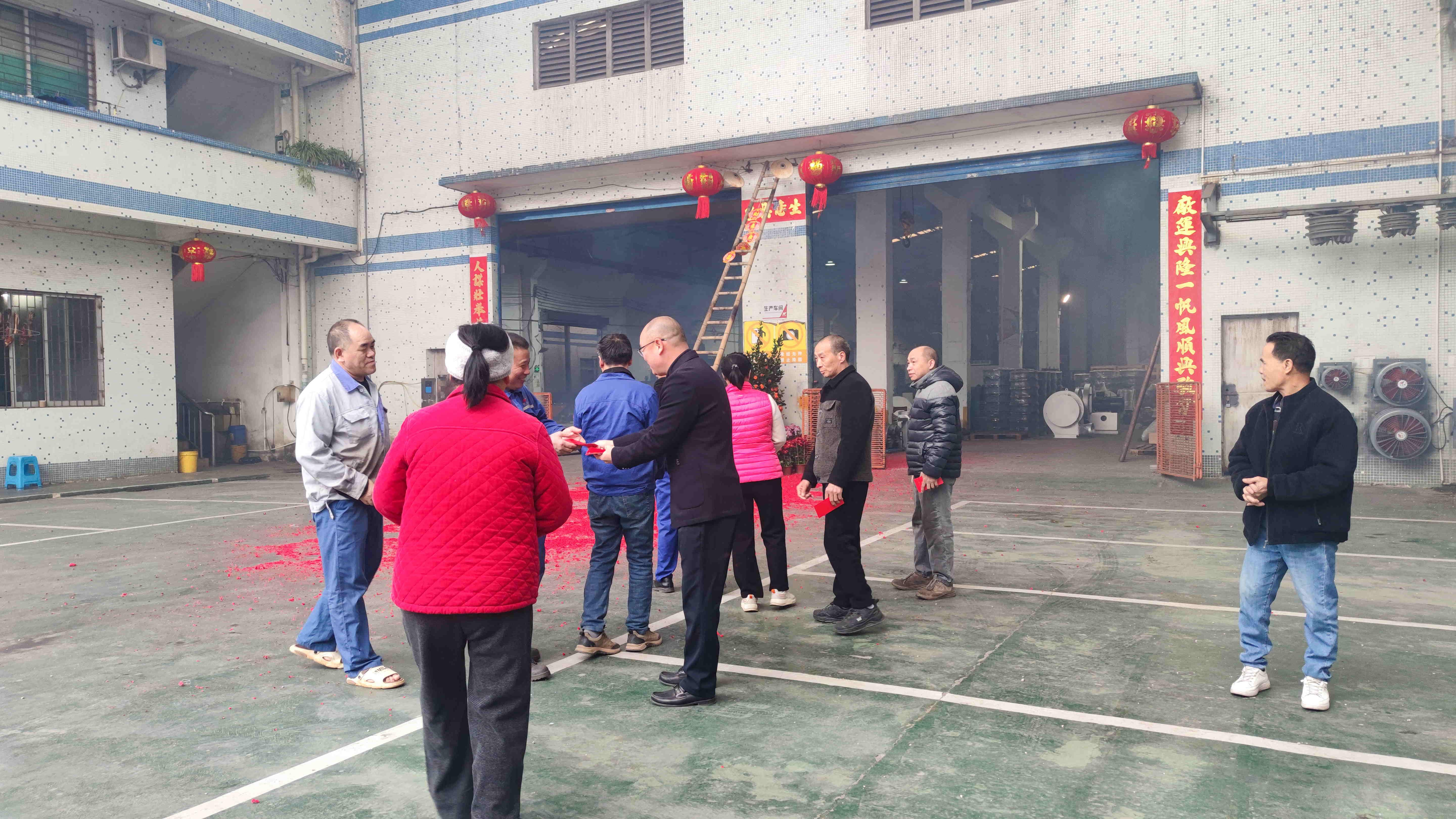 金蛇舞春启新程—赛达通风机2025年开工大吉